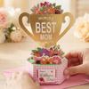 with Envelope Mother's Day Greeting Card Romantic Thank You Card  Festival Decoration