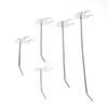 10Pcs Heart Shaped Single Peg Pegboard Hooks Wall Hooks Hole Board Hanger Garage Pegboard Hook Wall Mount Storage Rack