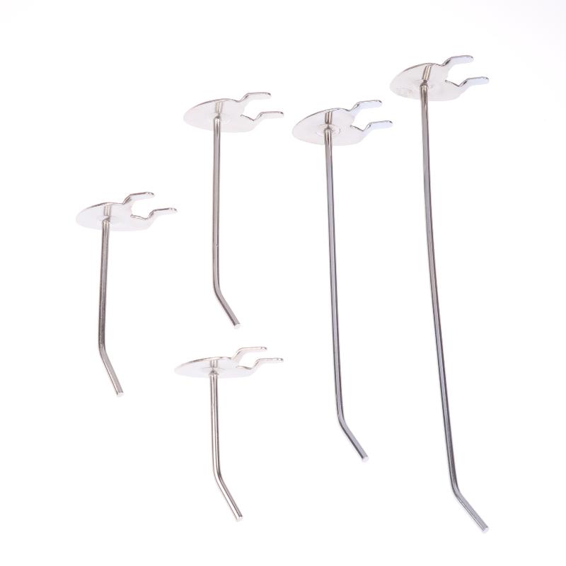 10Pcs Heart Shaped Single Peg Pegboard Hooks Wall Hooks Hole Board Hanger Garage Pegboard Hook Wall Mount Storage Rack