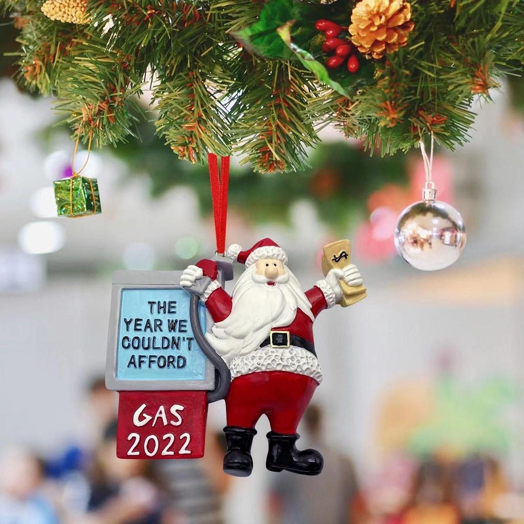 Adorable Santa Claus Gas Oil Hanging Pendant Xmas Gift