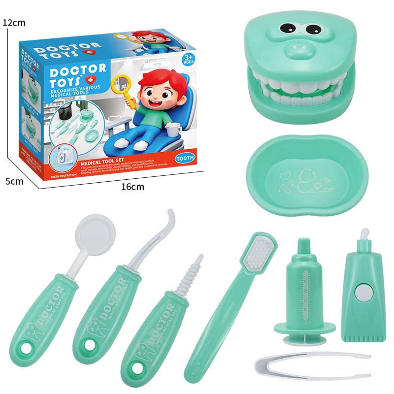 Children'S Nurse Oral Dentistry Small Doctor Toy Simulation Dentist Set Playing Doctor Toy