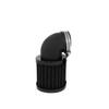28-48mm Universal Motorcycle 90° Bend Air Intake Filter Cleaner Dirt Bike BobberChopper Cafe Racer Old School