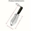 Mini Stainless Steel Trouser-multifunctional Garden Shovel with Ergonomic Handle-portable, Very Suitable for Outdoor Camping