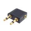 3,5mm Jack Audio Adapter Airline Flugzeug Reise Reisen Kopfhörer Kopfhörer Headset Jack Adapter