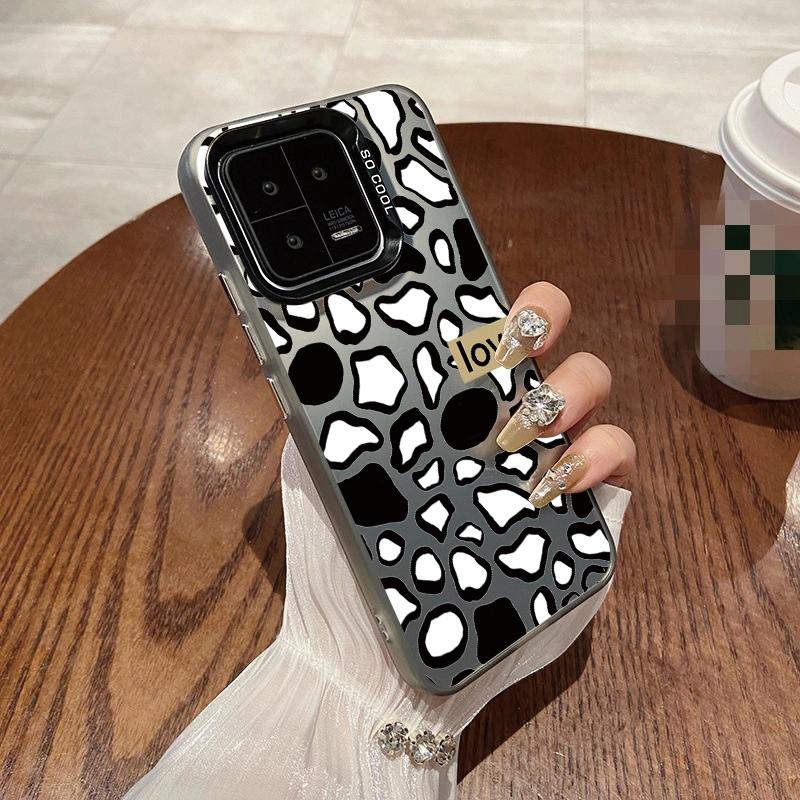 Roztomilý leopardí obal pro iPhone 16 Pro Samsung A55 A35 M35 S24 FE Xiaomi Redmi Note 13Pro 14C Huawei Honor 200 Nárazuvzdorný kryt proti poškrábání telefonu