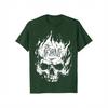 The Offspring Official White Skull Logo T-Shirt