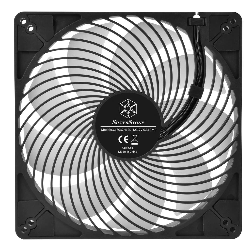 Silver Stone ARGB Compatible 180mm Fan SST-AP184i-ARGB [Japanese Authorized Distributor]