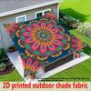 UV Resistant Canopy Cloth Cover Dacron Sunshade Tent Durable Outdoor Canopy Cover  Garden Courtyard