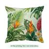 1pcs/4pcs Tropical Parrot Plant Cushions Pillowcase Polyester Cushion Cover Throw Pillow Pillowcover Home Car Sofa Decor
