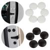 12Pcs Universal Car Interior Door Lock Screw Protector 3M Adhesive Anti-rusty Durable Cover Cap Trim Black White Mini Car Stuff