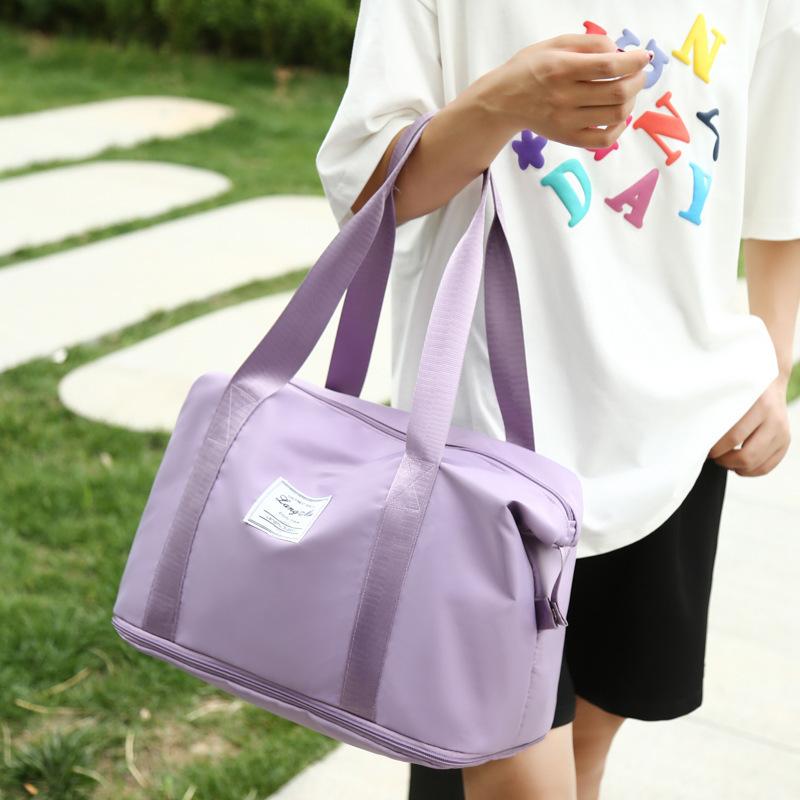 Travel bag New personalized large-capacity dry and wet separation sports fitness bag Swimming luggage bag