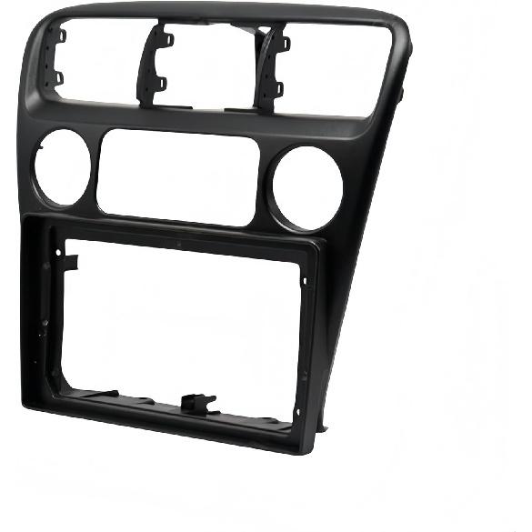 9 Inch Car Radio Fascia Frame 2DIN Install Panel Dashboard Compatible With Accord 6TH 1998-2003(Black)