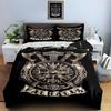 Viking-inspired design. Bedding Duvet cover sets Duvet covers Pillowcases gifts (1 * Duvet Cover 2 * Pillowcases, without duvet insert)