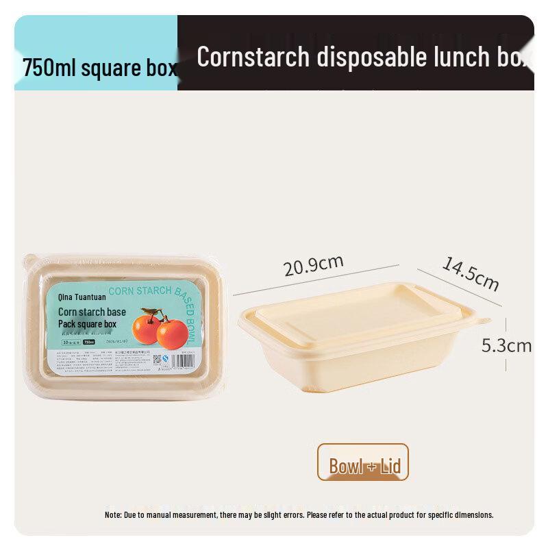 Penguin Group Eco-Friendly Disposable Meal Boxes with Lids