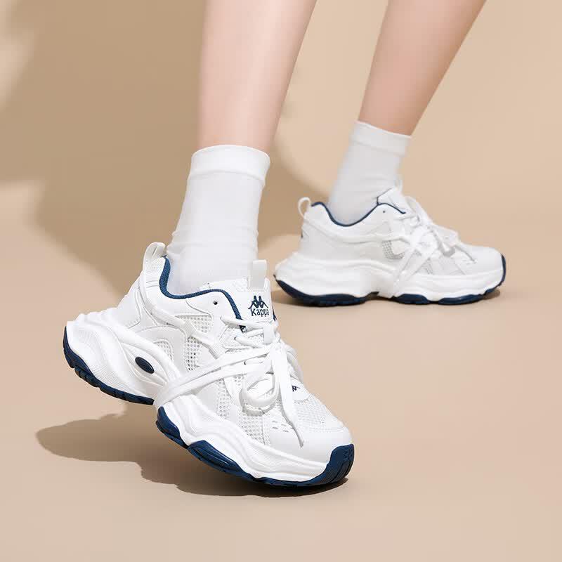 Kappa Women's Breathable Mesh Platform Sneakers