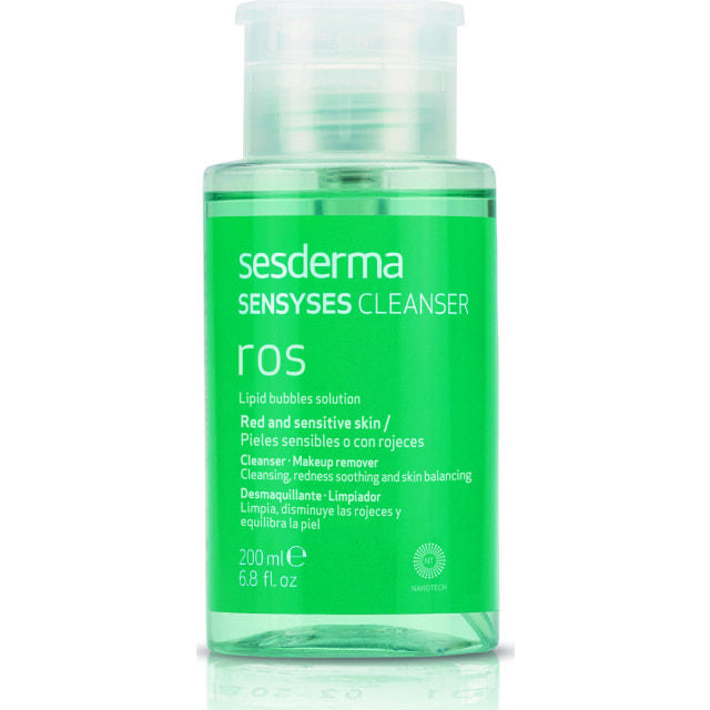 

Sesderma Sensyses Cleanser Ros Липосомальный лосьон для снятия макияжа для чувствительной и склонной к покраснениям кожи 200 мл