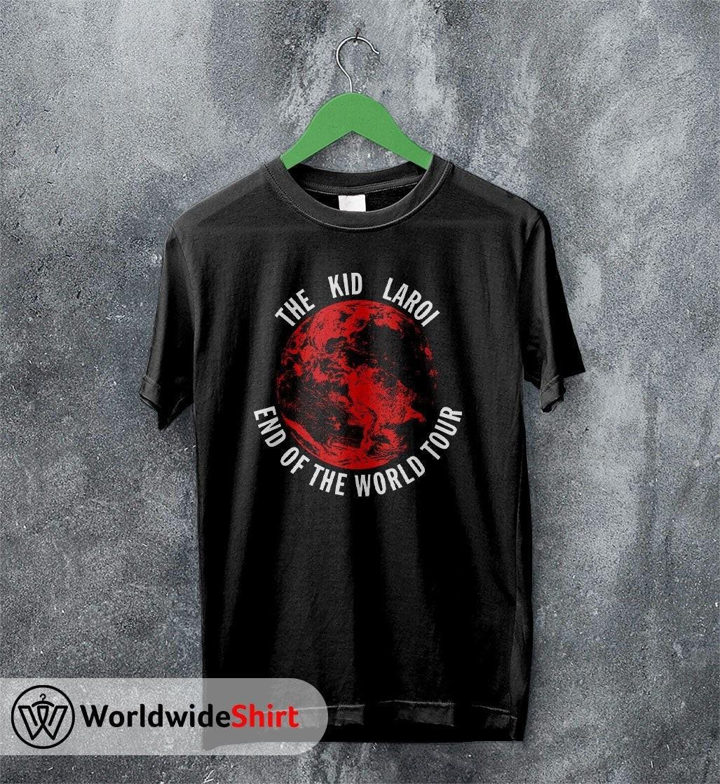 The Kid LAROI End Of The World Tour T-Shirt Black Cotton S-5XL L144 XXXL