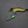 Shrimp Bait Luminous Fishing Lure Fishing Bait with Hooks Beads Fishing Tackles for Bream Bass Flathead Whiting
