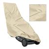 Outdoor Garden Lawn Mower Cover Accessories Beige Color Lawn Mower Cover Oxford Cloth 8*23*50 Inches Protect Covers