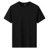 Men's Cotton Short Sleeve Loose Fit Solid Color T-Shirt, Plus Size, Youth Trendy Half Sleeve.