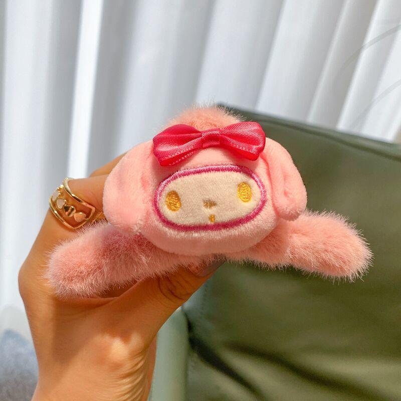 Sanrio Cinnamoroll Hair Claw Clips Women Girls Faux Fur Hair Accessories