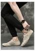 2021 Men's Summer Mesh Octopus Loafers: Breathable Slip-On Leather Casual Driving Shoes
