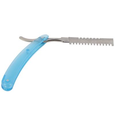 Suporte de Lâmina de Barbear Lâmina Reta Salão Dobrável Manual Suporte Rack