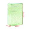 Large Capacity Portable Plastic Small Size Storage Box Idol Photo Card Holder Moisture-proof Sealed Flip Lid Classified Boxes