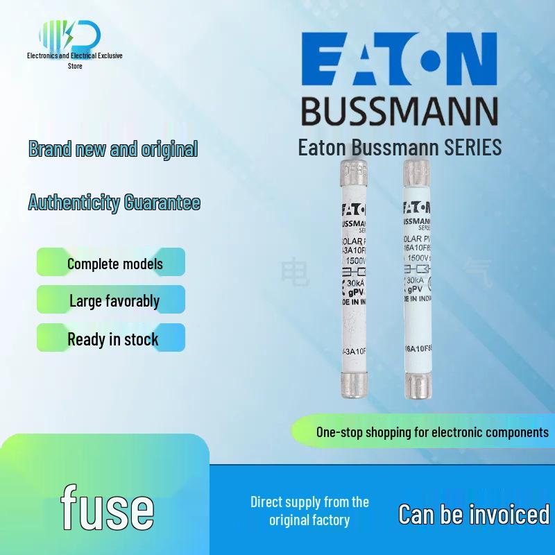 

PV Series Fuse (Models: 12A10F85L, 15A10F85L, 16A10F85L) by Bussmann 16A10F85
