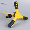 Lawn Sprinkler with Stake 3 Arm Design Large Area Coverage Adjustable 360-Degree Rotating Garden Yard Water Sprinkler