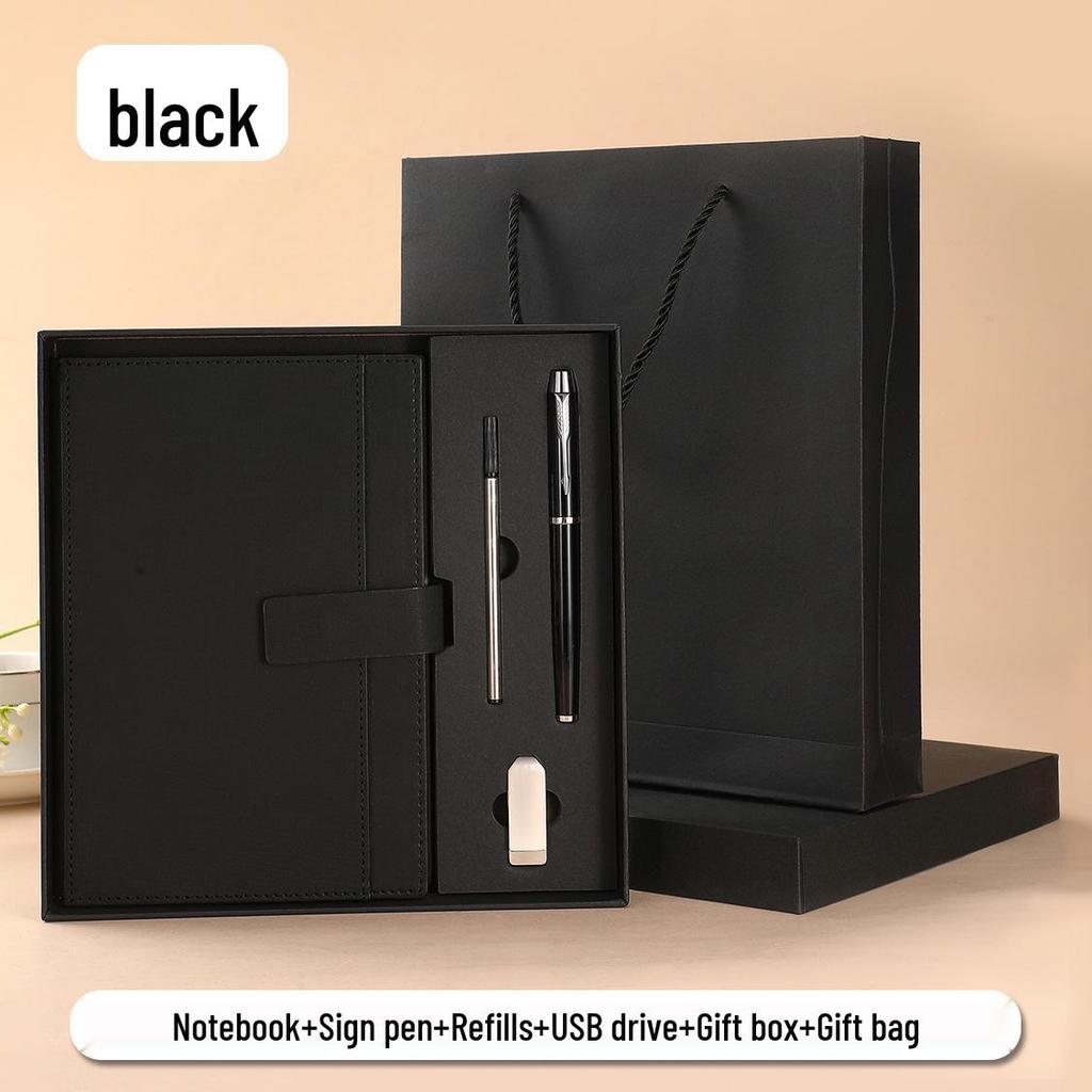 Custom Printed Business Notebook Gift Set for Office Meetings & Corporate Events