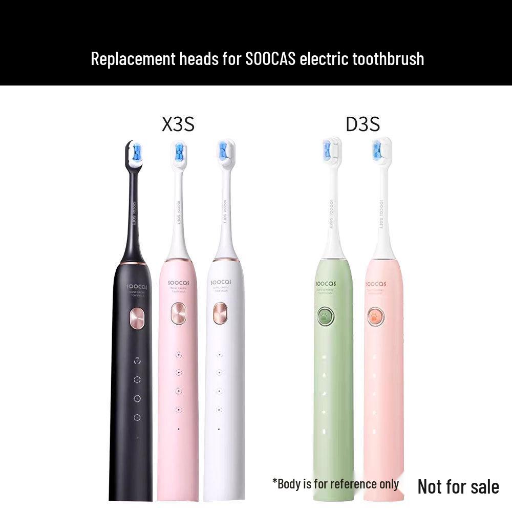Compatible with Soocas X3S/D3S Electric Toothbrush Heads