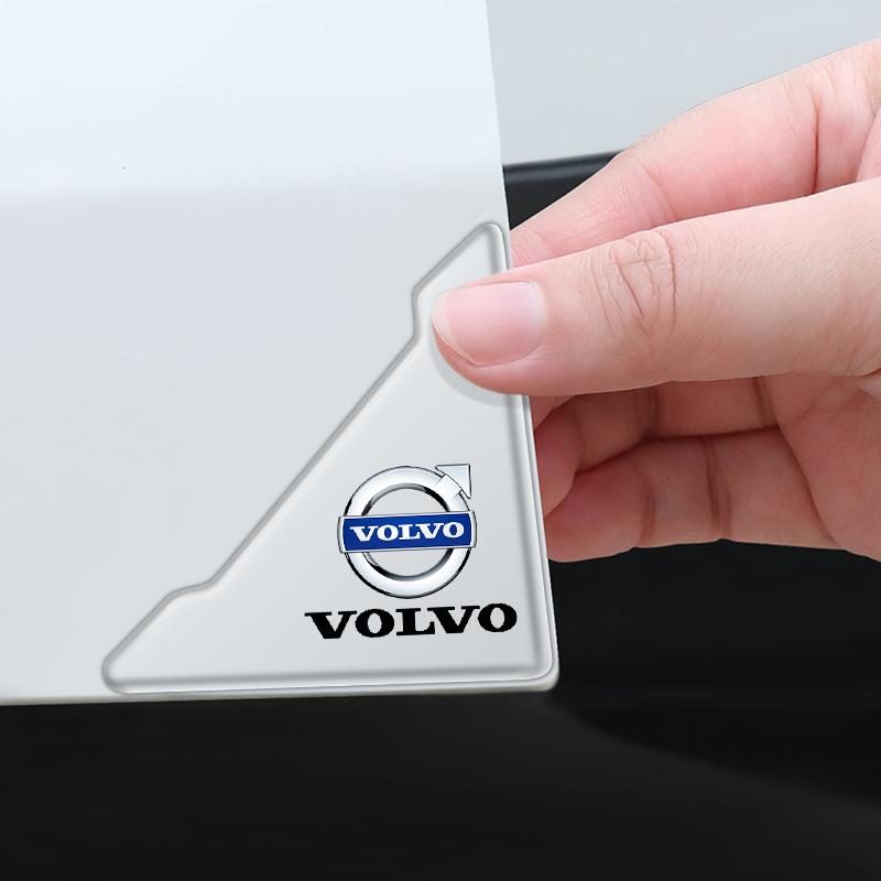 Silicone Car Door Corner Cover Buffer Sticker Protection Scratch Protector For Volvo XC90 V90 V60 XC60 V40 S80 S60 S90 C40 XC40