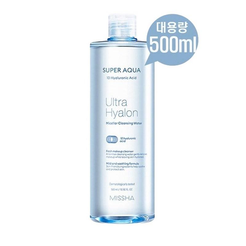 Super Aqua Ultra Hyaluron Micellar Cleansing Water 500ml, 1 Pcs