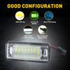 2Pcs LED License Number Plate Light Bulb CANBUS 6000K White for For Subaru Forester Impreza 2013-2020  For Scion FR-S 2013-2016