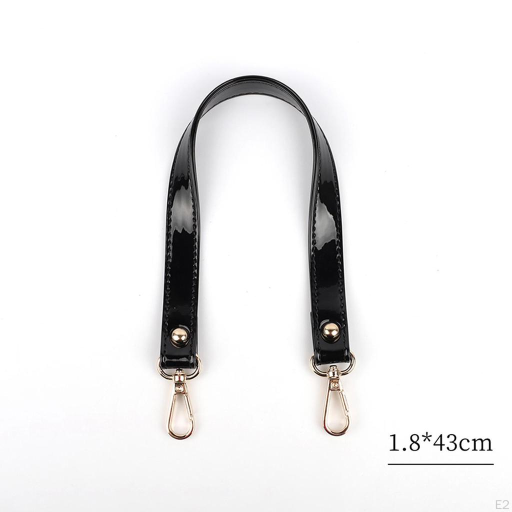 PU Leather Bag Strap Detachable Width 1.8cm Handle Bags Belts Replacement Purse Straps for
