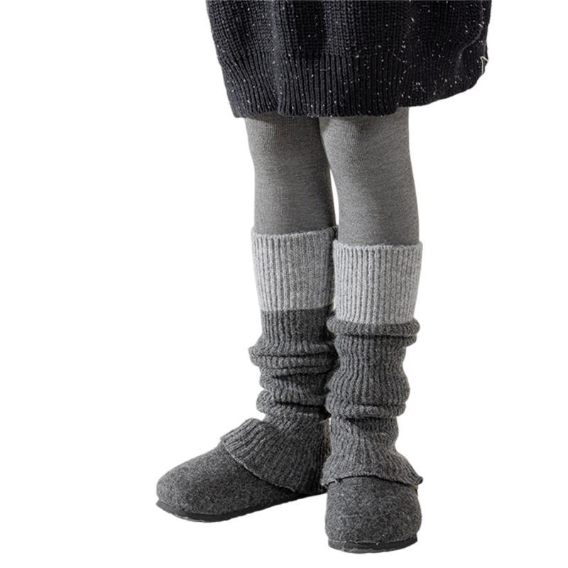 Children's Sweet Leg Warmer Cosy Knitting Fabric Breathable & Stackable for Baby Girls 3 to 13 Year Socks Sleeve