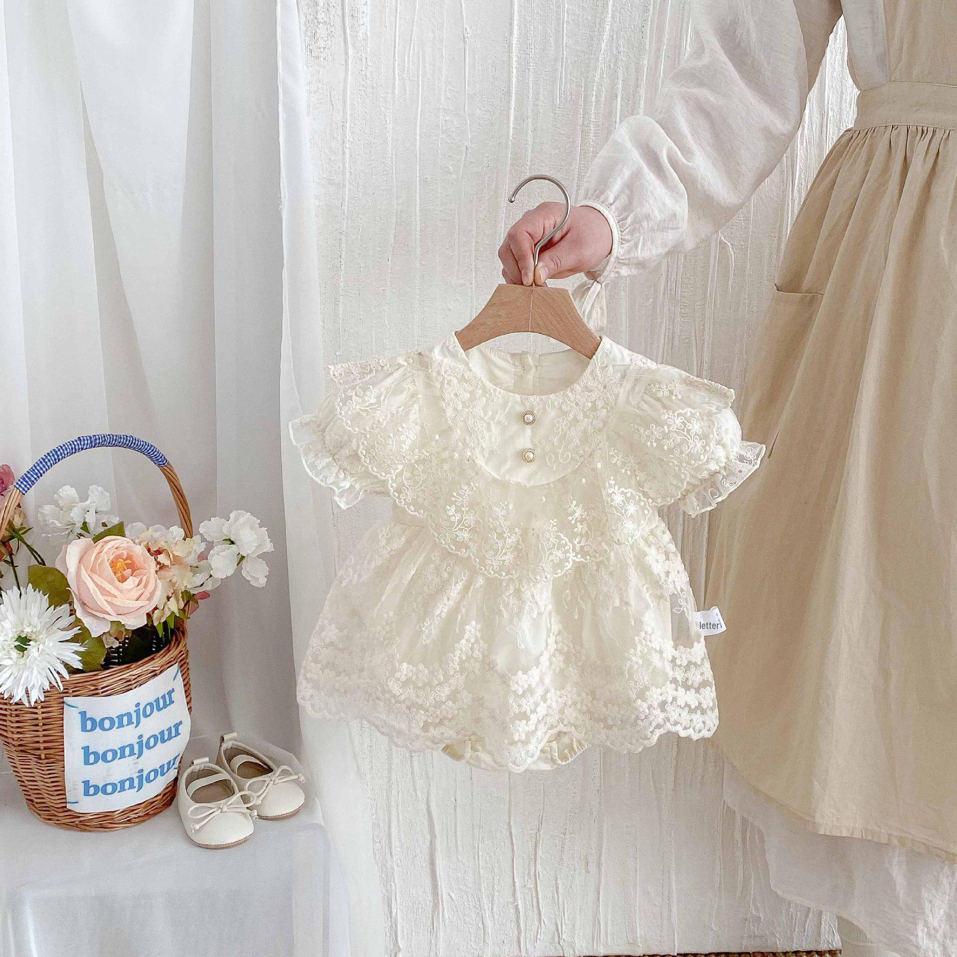 

Платье-комбинезон принцессы для новорожденных и годовалых малышей на весну и осень. 80cm