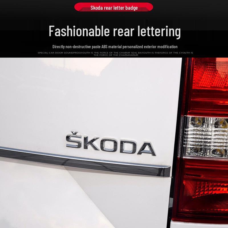 Skoda KODIAQ-märke, Rapid, SAIC Superb Bakluckemärke Modifiering
