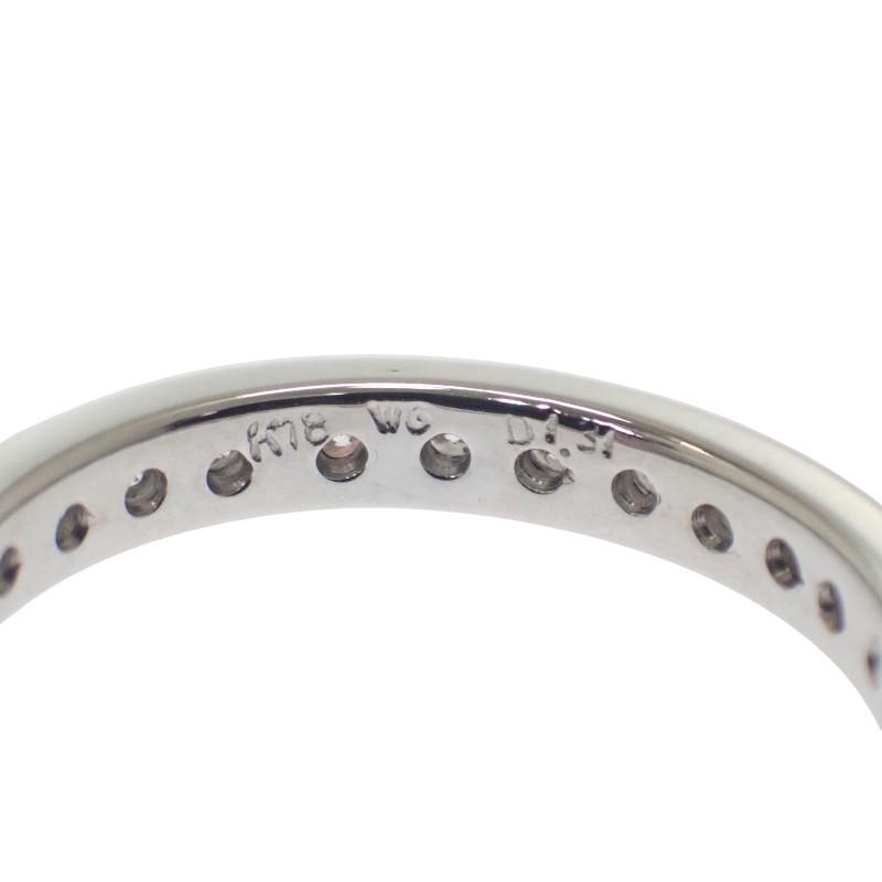 Fără marcă  #14(Dimensiunea JP) inel aur alb K18 Femei