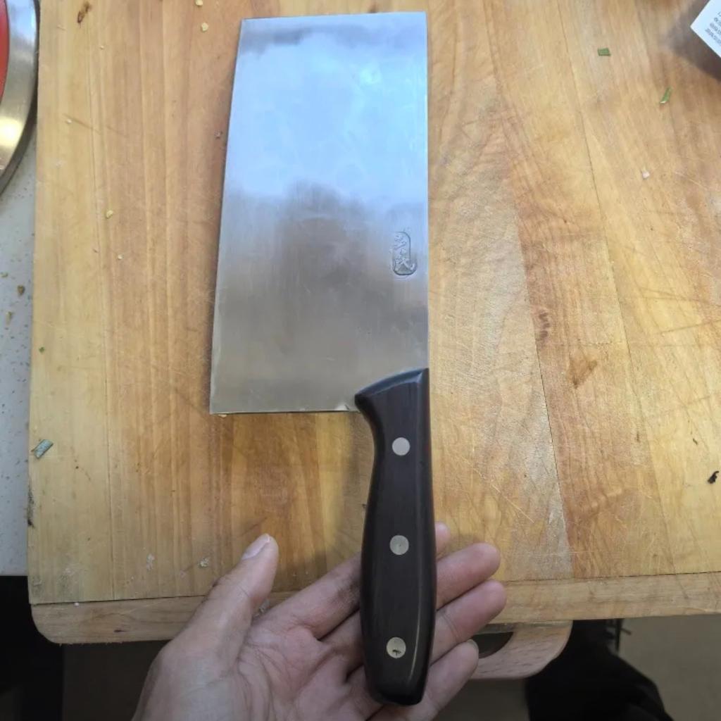8 Inch Slicing Knife Alloy Steel Blade Ebony Handle Cutting Vegetables Cleaver Meat Handmade Forged Professional Kitchen Knives