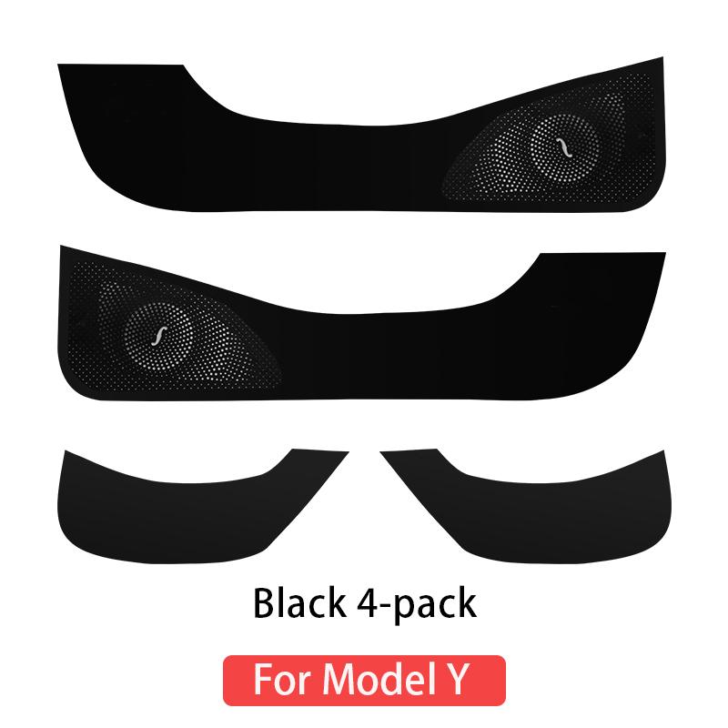 Für Tesla Model Y/Model 3 2019-2025 2025 2025 Leder Tür Anti-Trittaufkleber Schmutzabweisende Matte Kindertrittschutz Autozubehör