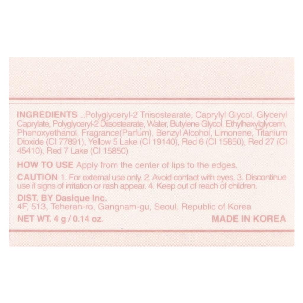 Fruity Lip Jam, 01 Peach Jam, 4G(0.14Oz)