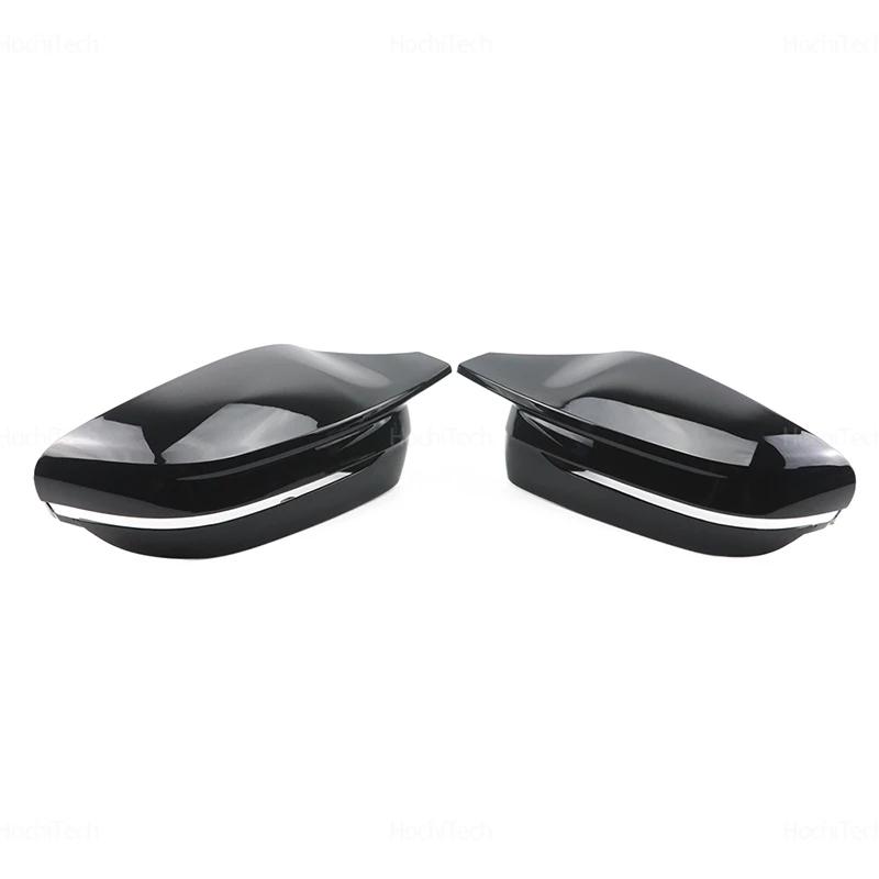 RHD Carbon Fiber Rearview Mirror Cap Wing Side Cover for BMW 3 4 5 7 8 Series G20 G21 G30 G38 G22 G23 G11 G12 G15 G16 LHD