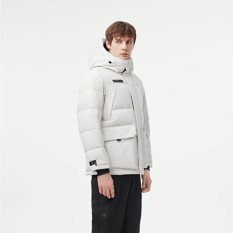 Tanboer Unisex Hooded Outdoor Down Jacket TEF560521A