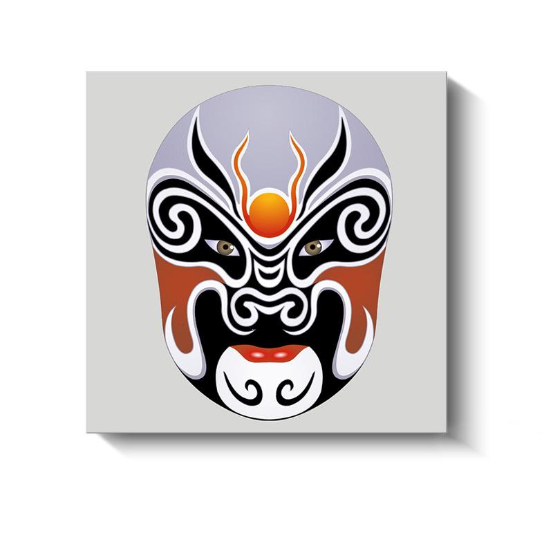 Nuovi Dipinti Decorativi Cinesi Opera Sichuanese Opera di Pechino Maschere d'Opera Poster e Stampe su Tela per Decorazione Soggiorno