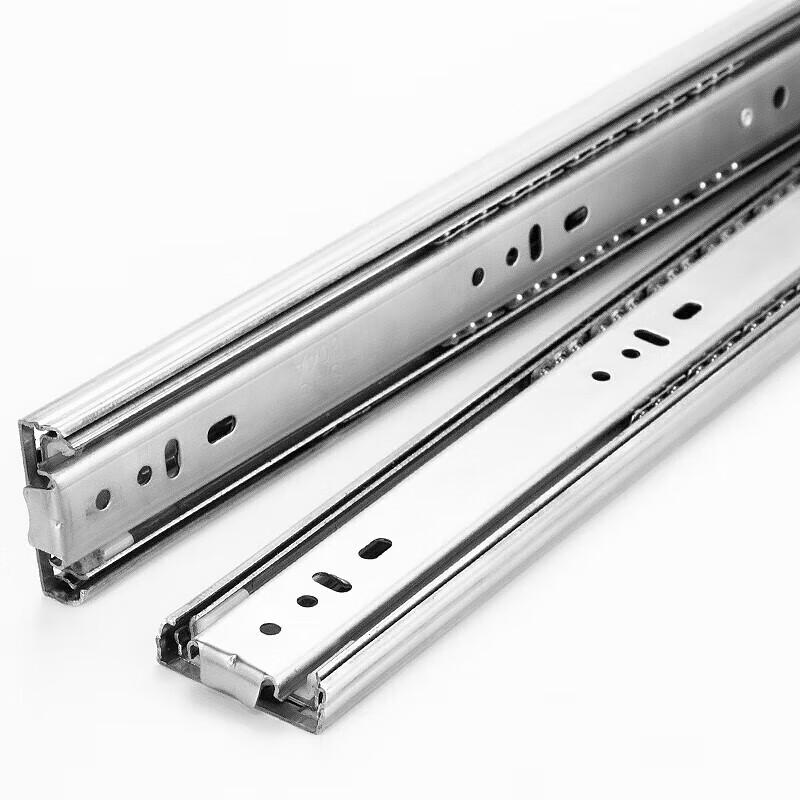 Stainless Steel 3-Section Drawer Slides