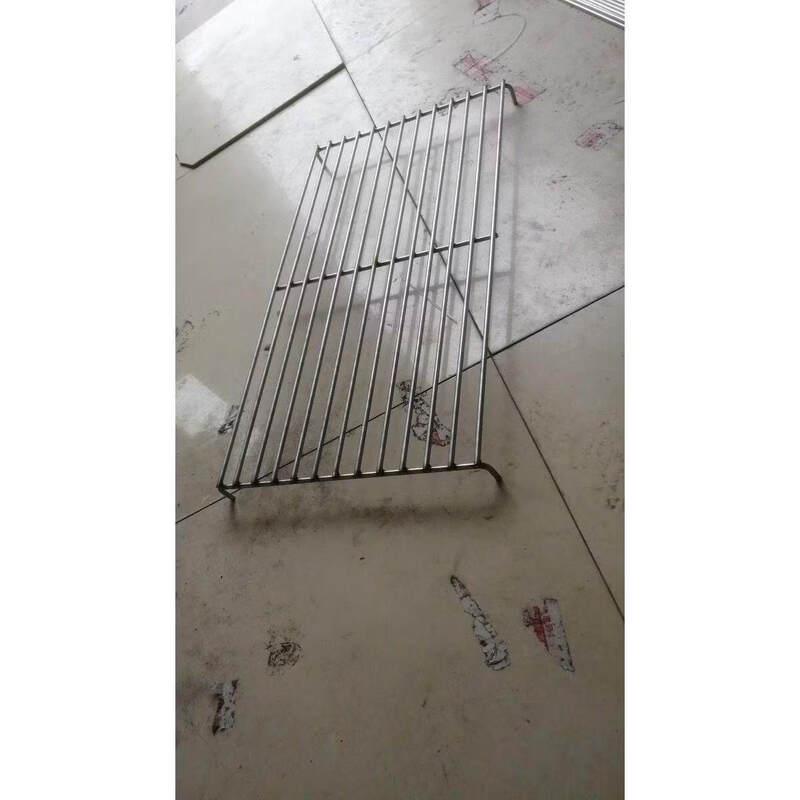 Rectangular Stainless Steel BBQ Grill Net with Legs