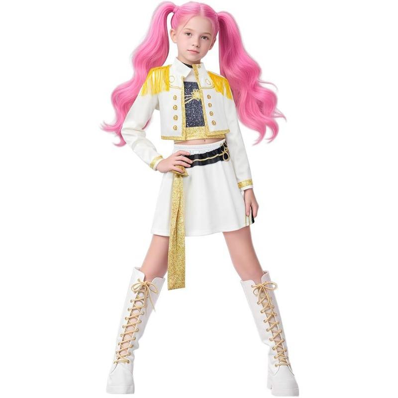 3D Demon Hunters Printed Set Fashionable and Casual Children's Girl Clothing Sets