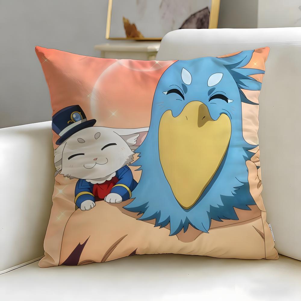 Action Anime ShangriLa Frontier Kissenbezug Weich Leicht zu Waschen Kissenhülle Vielseitig für Sofa Bett Reise und Büro